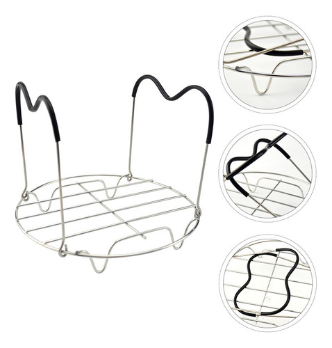 Guantes De Horno Y Estante Para Ollas Steam Rack