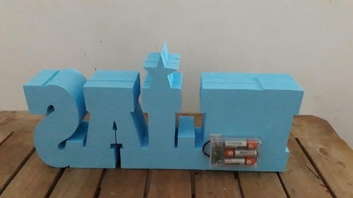 Imagen 5 de 9 de Letra Corpórea Con Luz Pintada Tu Nombre Hechas En Polyfan
