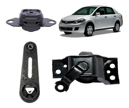 Kit Soportes Motor Nissan Tiida 1.6 2006 2015