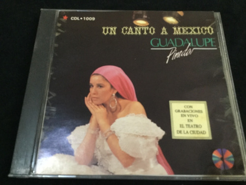 Guadalupe Pineda Un Canto A Mexico Importado Cd D4