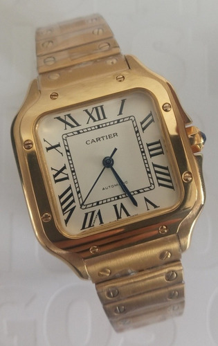 Reloj Cartiere Mod. Santos Dama Todo Oro Amarillo