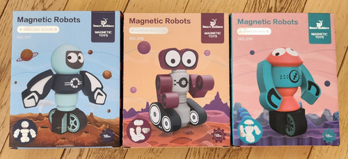 Magnetic Robots. Mercury, Mars Y Júpiter. Los 3 Juntos