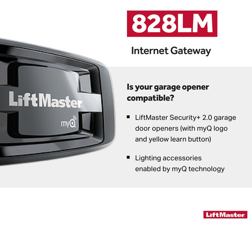Liftmaster Internet Gateway 828lm Para Control De Acceso