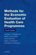 Comprar Methods For The Economic Evaluation Of Health Care Programme