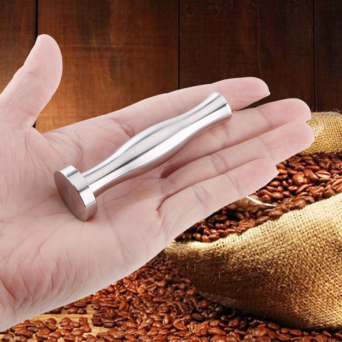 1pc De Acero Inoxidable Sólido Espresso Café Tamper Martillo