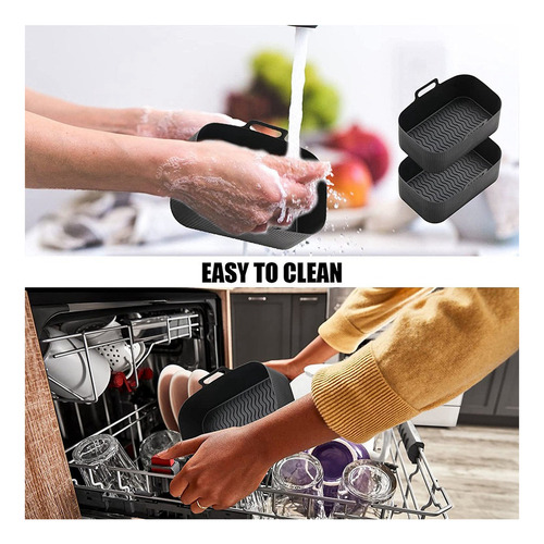Forros De Freidora Para Freidora Ninja Air Fryer Dual Fryer,
