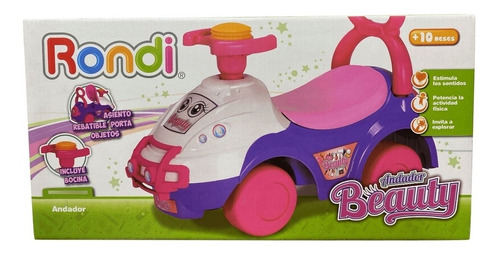 Andador Pata Pata Beauty Rosa - Rondi