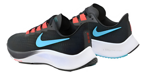 Nike Air Zoom Pegasus 37 Blanco Negro Para Hombre Talla 47