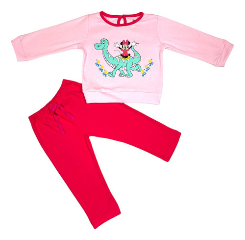 Conjunto Bebe Niña Minnie Mouse Disney Dino 