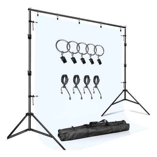 Limostudio Foto Video Studio 10ft. Ancho Ajustable Sistema D