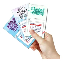 Comprar Kit Imprimible Mini Calendario 2024 Tipo Mignon Editable