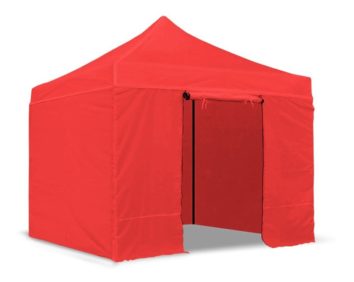 Gazebo 3x3 4 Paredes Premium Playa Plegable Facil Armado 