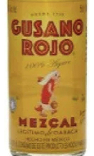 Paquete De 3 Mezcal Gusano Rojo Aboc Madera Y Gusano 250 Ml