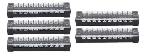 Kit De Tiras De Conectores De 10 Posiciones Para Bloques De
