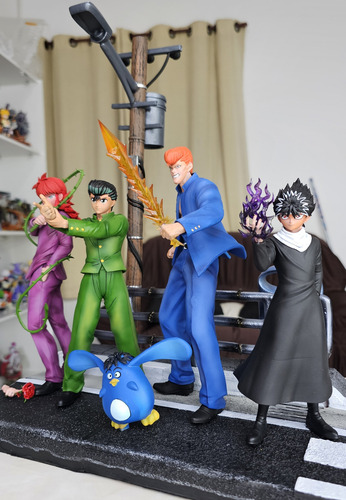 Action Figure Yu Yu Hakusho Kurama Hiei Yusuke Kuwabara Piu