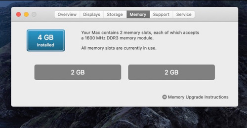 Mac Mini 2012 I5 4gb Ram 500gb Hdd (Usado)
