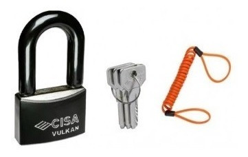 Candado De Arco Para Motos Cisa Vulkan