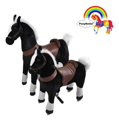 Ponyroller Caballito Con Ruedas Andador Animales Para Montar