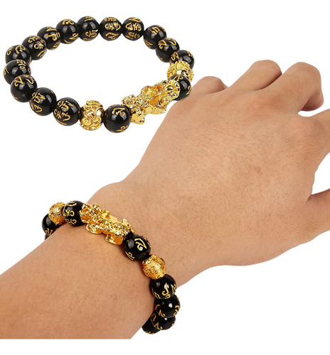 Pulsera Brazalete De Pixiu Feng Shui Suerte Riqueza 1pz Full Diámetro 15 cm
