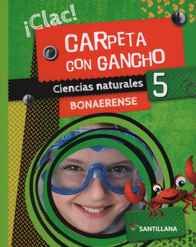 Carpeta Con Gancho 5 - Ciencias Naturales Bonaerense Clac -