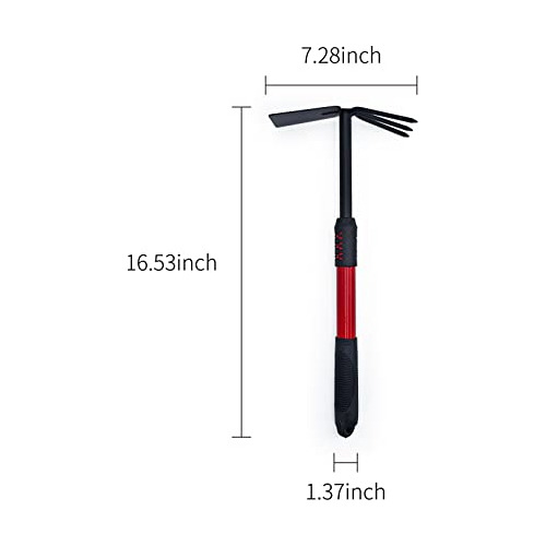 Herramientas Hoe Cultivator Hand Tiller Para Aflojar La Tier