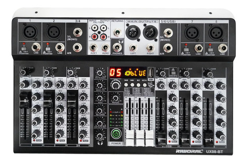 Mezclador De Sonido De Audio De Estudio,mezclador(8 Canales)