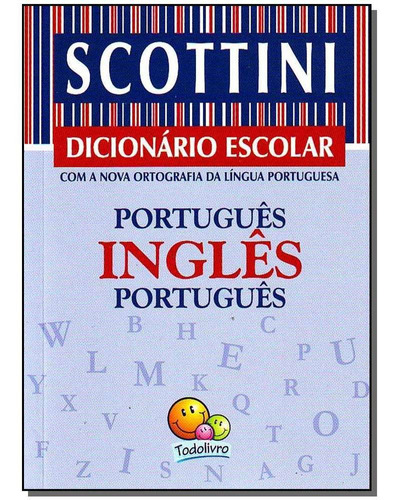 Mini Dicionario Escolar Scottini-ingles/portugues