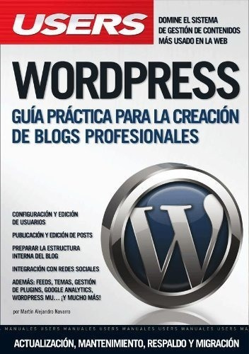Wordpress, De Martin Alejandro Navarro. Editorial Fox Andina, Tapa Blanda En Español