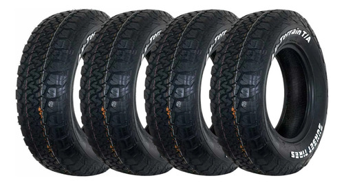 Kit 4x Pneu 205/70r15 All Terrain T/a Owl Sunset 96t Aro 15 T