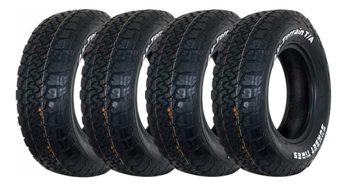 Kit 4x Pneu 205/70r15 All Terrain T/a Owl Sunset 96t Aro 15