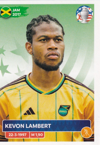 Jamaica - Lamina Suelta A Eleccion Copa America Usa 2024 Jam16 - Kevon Lambert