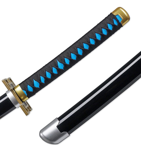 Katana Zisu Ds41-bp Con Tsuba Color Negro