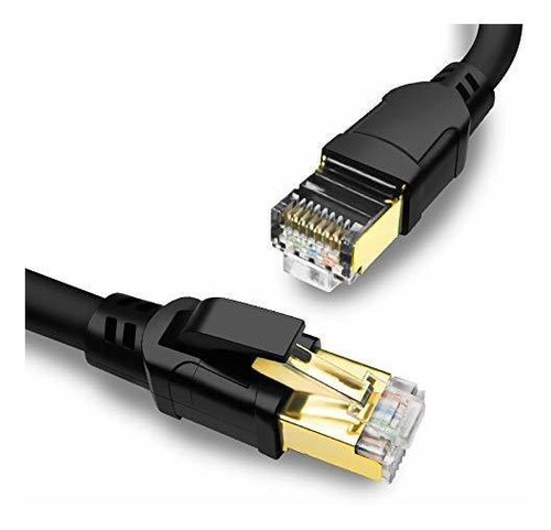 Cable Ethernet Cat8 De 10 Pies, Alta Velocidad 40 Gbps 2000