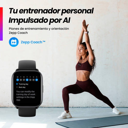 Reloj Inteligente Amazfit Smartwatch Active Midnight Black