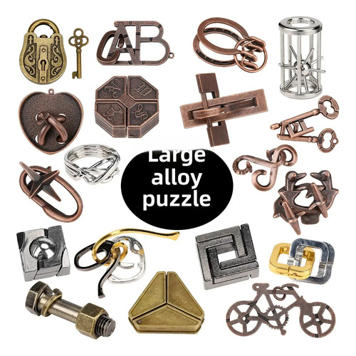 Puzzle De Aleación Nine Links Hot Wheels
