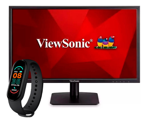 Monitor Viewsonic 24 Led Hddmi Vga Va2405 + Smartwatch