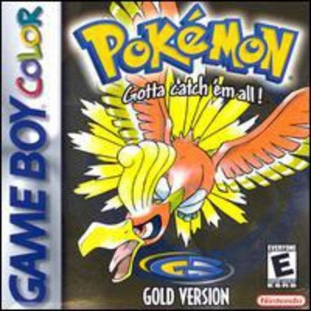 Pokemon Gotta Catch'em All Gold Version-game Boy Color