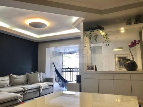 Imagem 1 de 15 de Apartamento Com 86m² De Área Útil, 3 Dormitórios, 2 Vagas, Próximo Ao Metrô. - Em33194