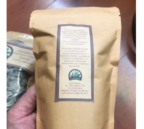 Infusión Descongestionante Menta Hierbabuena Tomillo. 3 Pzas