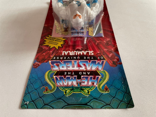 Slamurai Motu Origins Retro Play Mattel Wave 13 Card Arrugad (Usado)