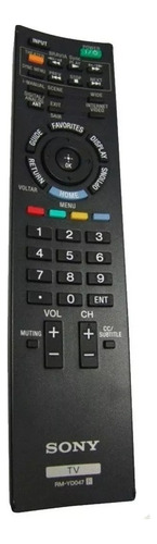 Control Remoto Tv Sony Modelo Rm-yd047 Original
