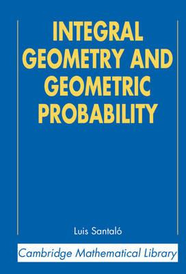 Libro Integral Geometry And Geometric Probability - Luis ...