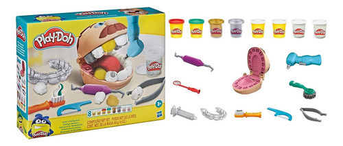 Playdough Hasbro Play Doh Toying Dentist, 18 piezas