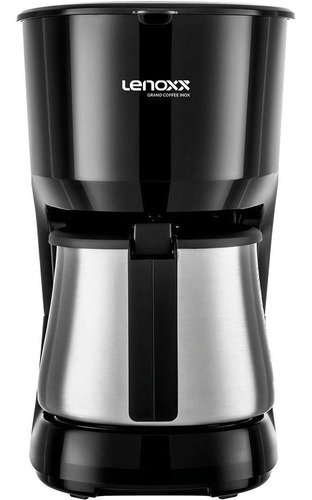 Cafeteira Lenoxx Grand Coffee PCA 035 semi automática preta de filtro 127V