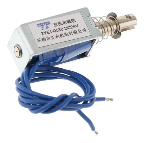Elettromagnete Lineare Uxcell DC 6V 12V 24V - Forza 4N-80N, Movimento Pull-push