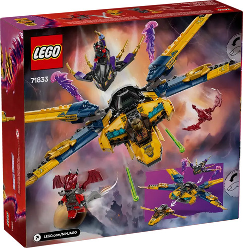 Lego® Ninjago® Superjato Da Tempestade De Ras E Arin 71833