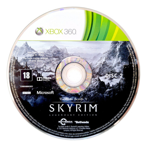 The Elder Scrolls V Skyrim Legendary Edition Xbox 360 (Reacondicionado)