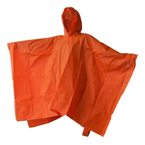 Impermeable Capa Para Lluvia  En Pvc Calibre 4 Grueso