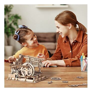 Rokr Marble Run 3d Wooden Puzzles Model Building Kits For