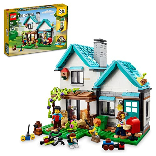 Juego De Juguetes Lego Creator 3 En 1 Cozy House 31139, Mode